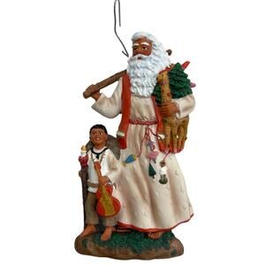 Pipka Ulvilden Stories Of Christmas Ornament #11415 San Nicolas Santa Holiday 4"